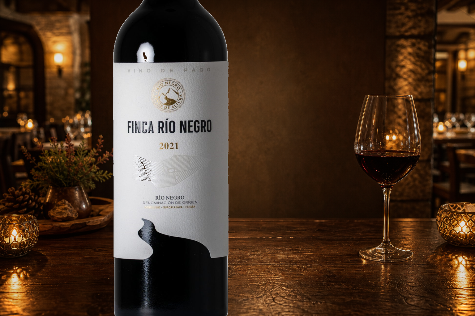 Classic Finca Río Negro bottle from Cogolludo
