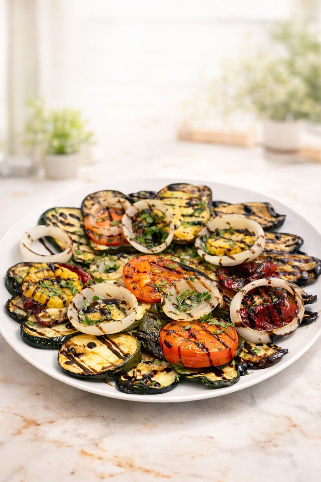 Parrillada de verduras de El Rosetón